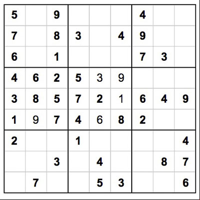 Sudoku Example 4